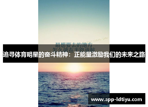 追寻体育明星的奋斗精神：正能量激励我们的未来之路