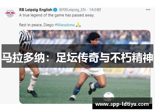 马拉多纳：足坛传奇与不朽精神